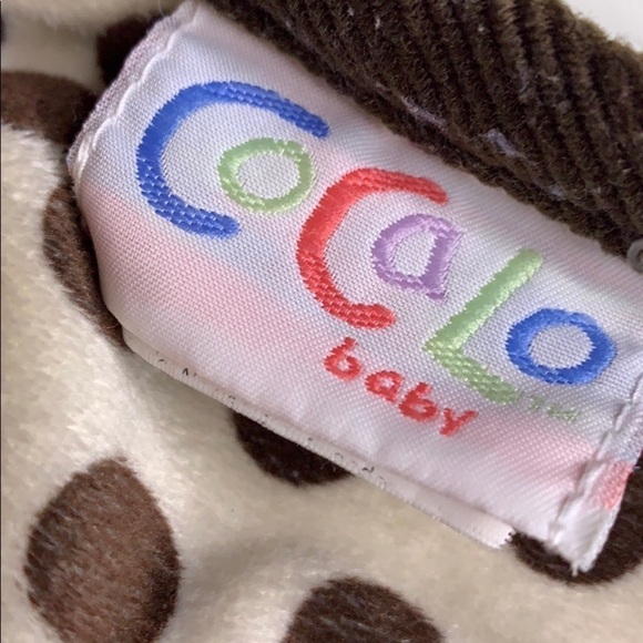 Cocalo Baby Reversible cozy fleece safari jungle baby receiving blanket - Picture 7 of 8